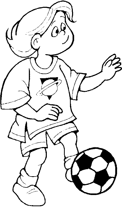 Football Colouring Pictures 2