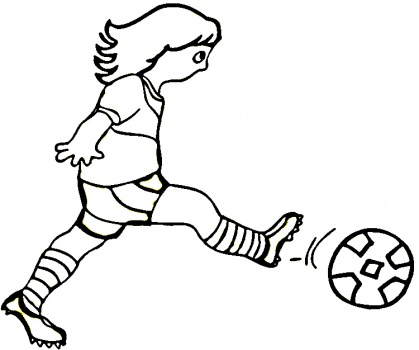 Football Colouring Pictures 5