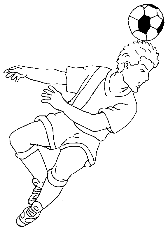 Football Colouring Pictures 7
