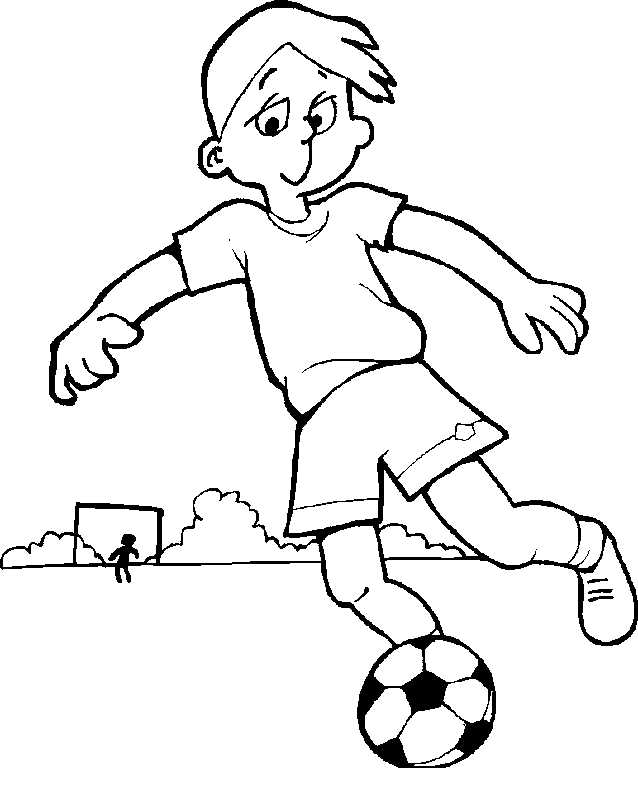 Football Colouring Pictures 8