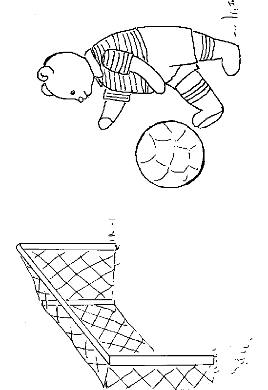 Football Colouring Pictures 9