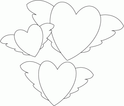 Heart Colouring Pictures 2