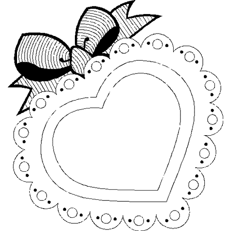 Heart Colouring Pictures 5