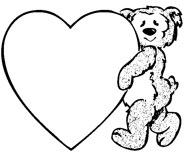 Heart Colouring Pictures 6