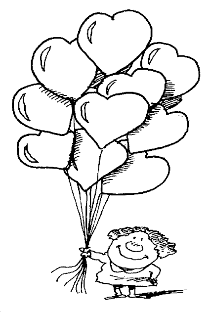 Heart Colouring Pictures 7