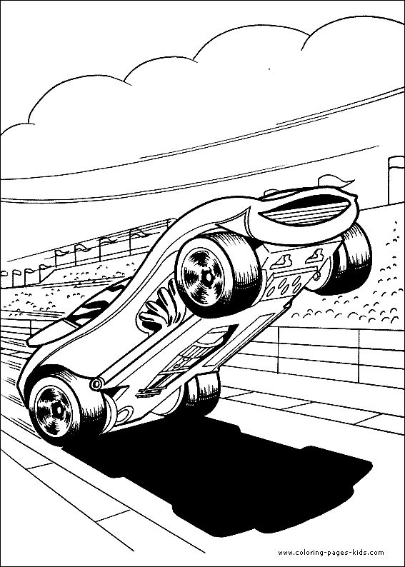 Hot Wheels Colouring Pictures 10