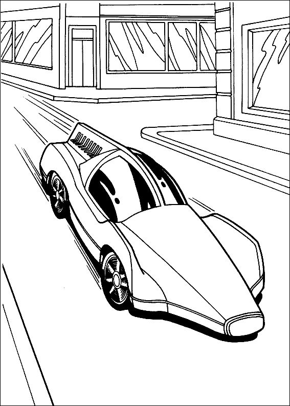 Hot Wheels Colouring Pictures 3