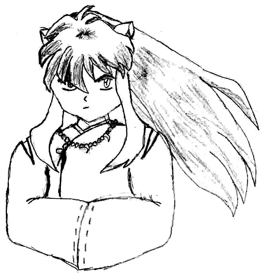 Inuyasha The Final Act Colouring Pictures 7
