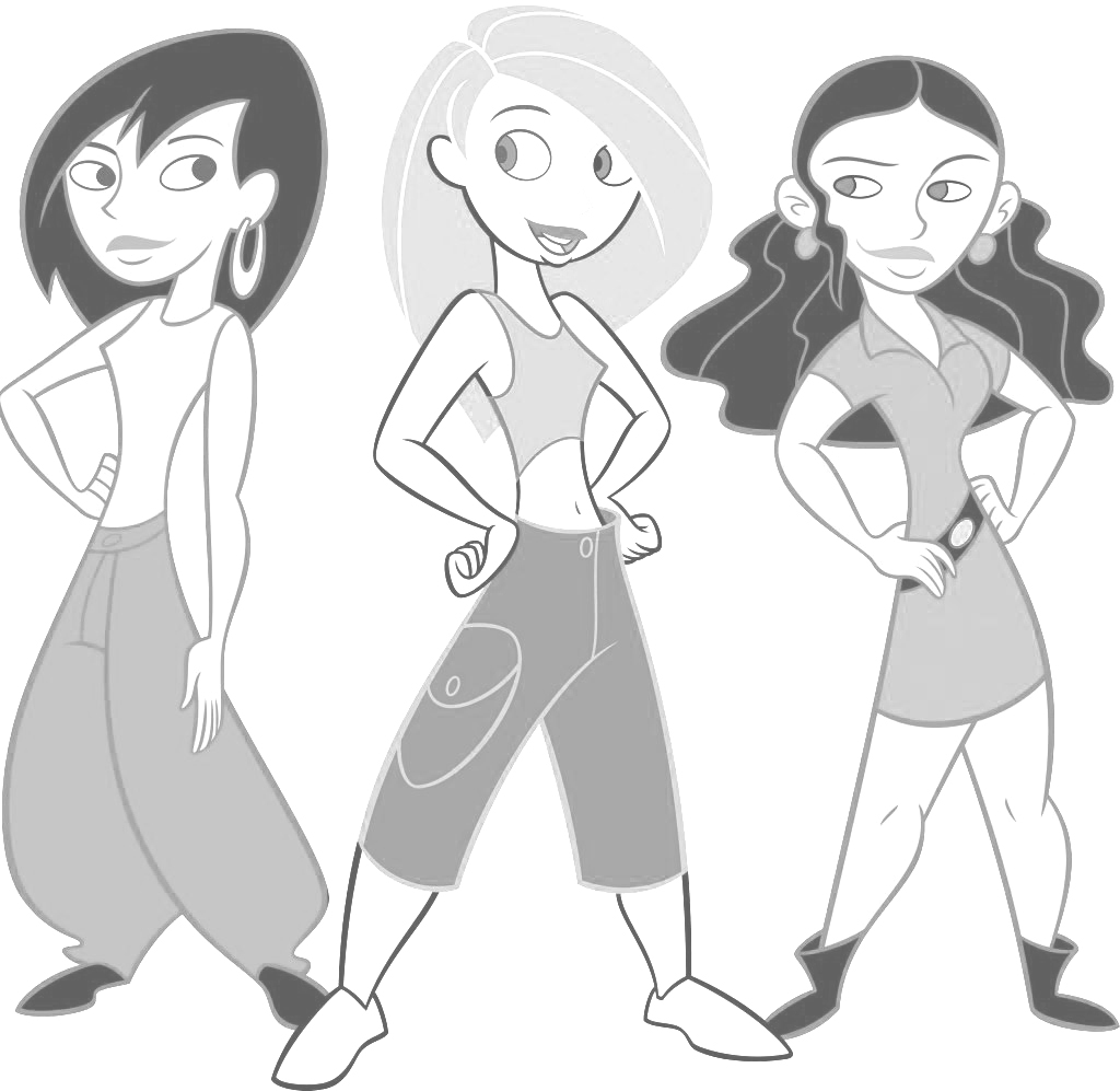 Kim Possible Colouring Pictures 4