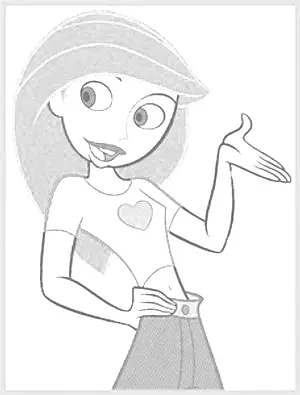 Kim Possible Colouring Pictures 7