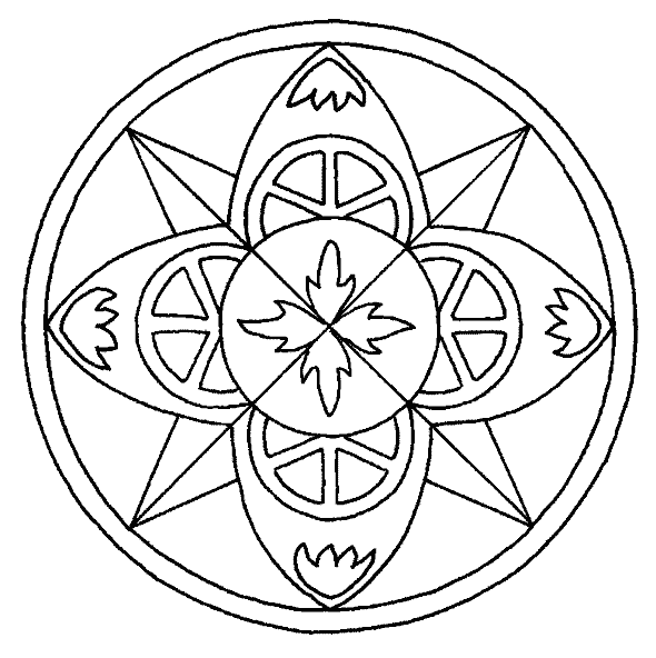 Mandala Colouring Pictures 4