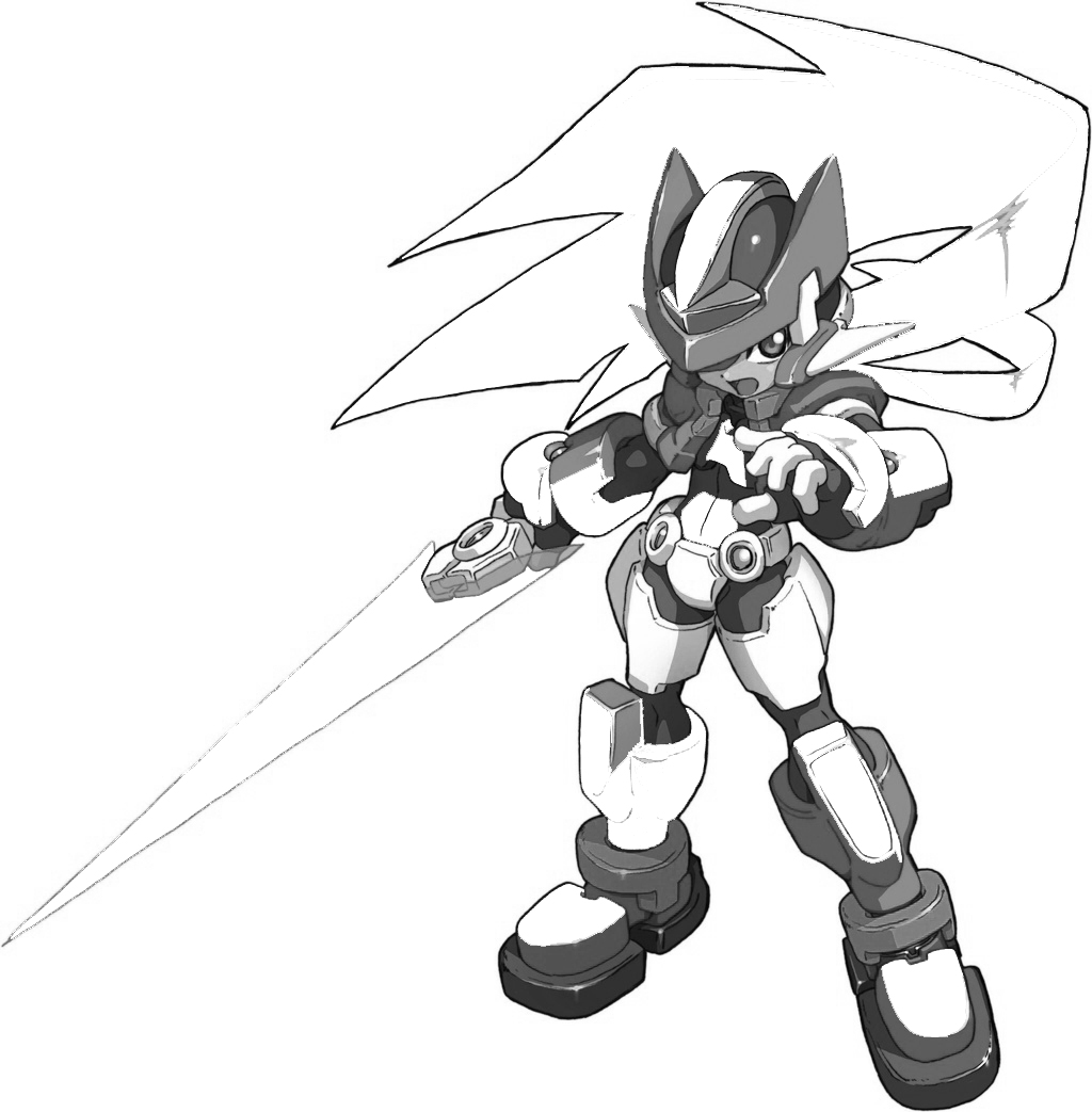 Megaman ZX Colouring Pictures 6