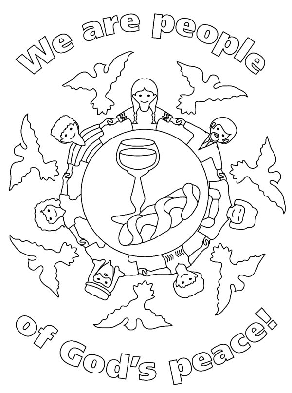 Peace Colouring Pictures 12