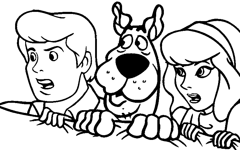 Scooby Doo Colouring Pictures 10