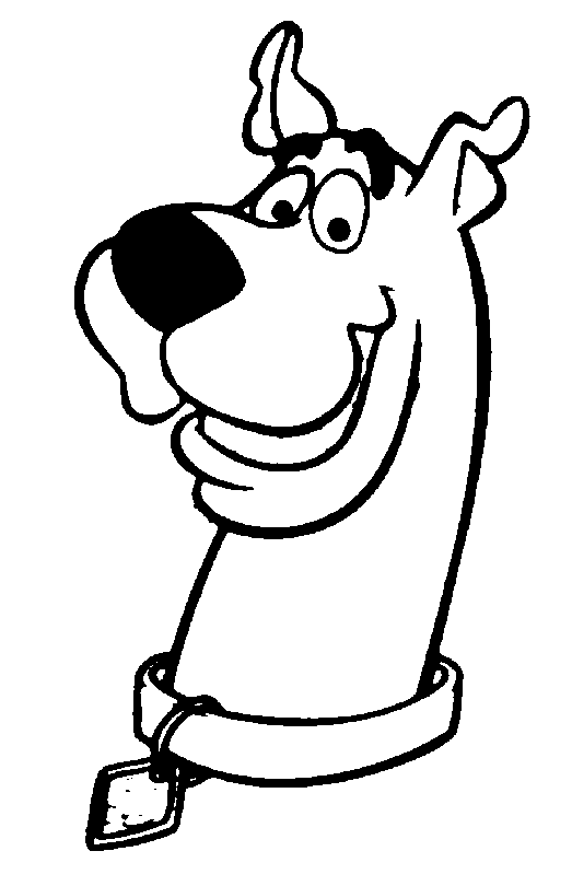Scooby Doo Colouring Pictures 12