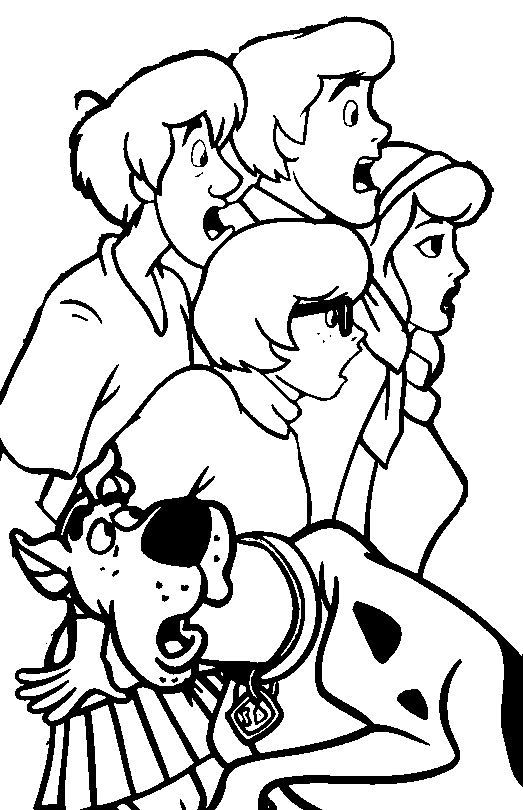 Scooby Doo Colouring Pictures 2