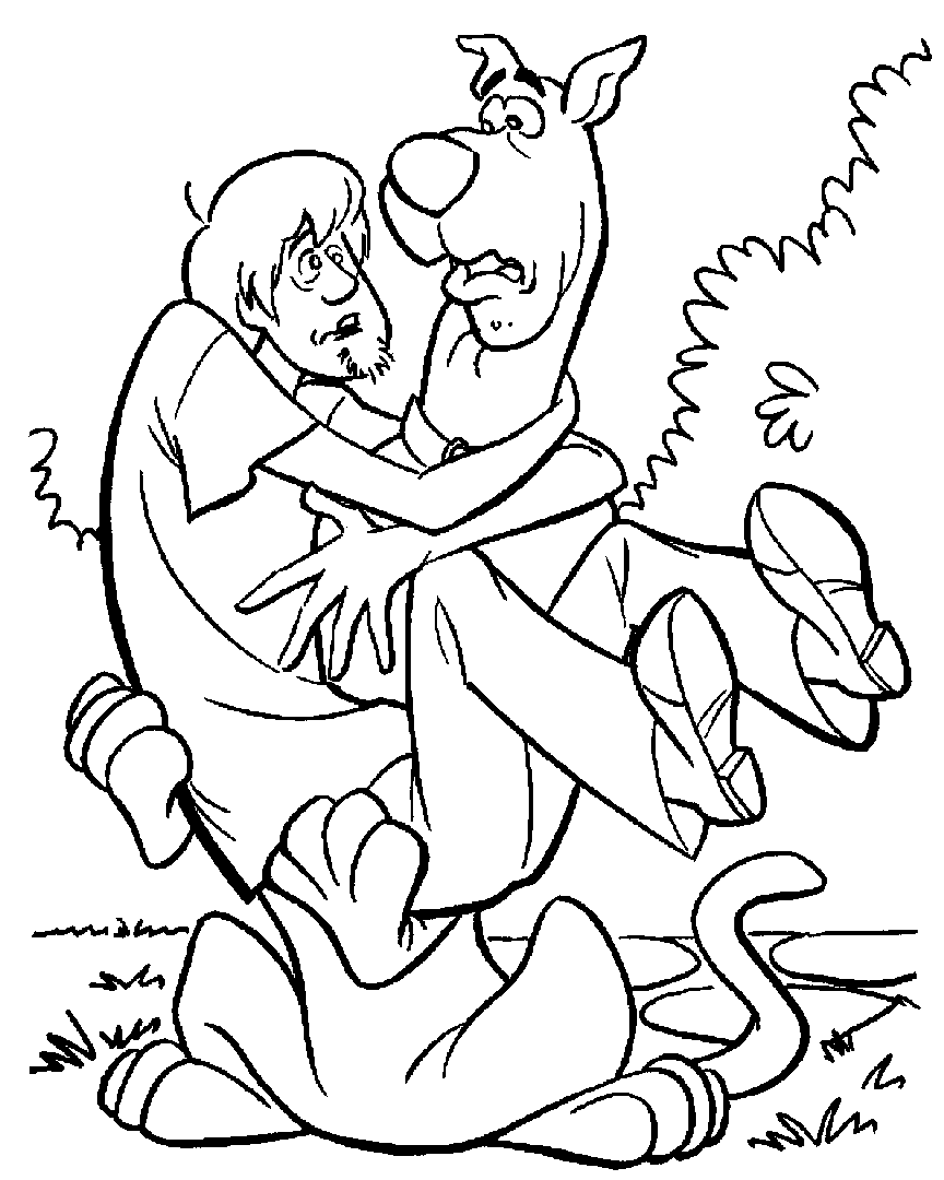 Scooby Doo Colouring Pictures 6