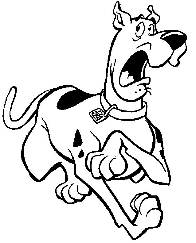 Scooby Doo Colouring Pictures 8