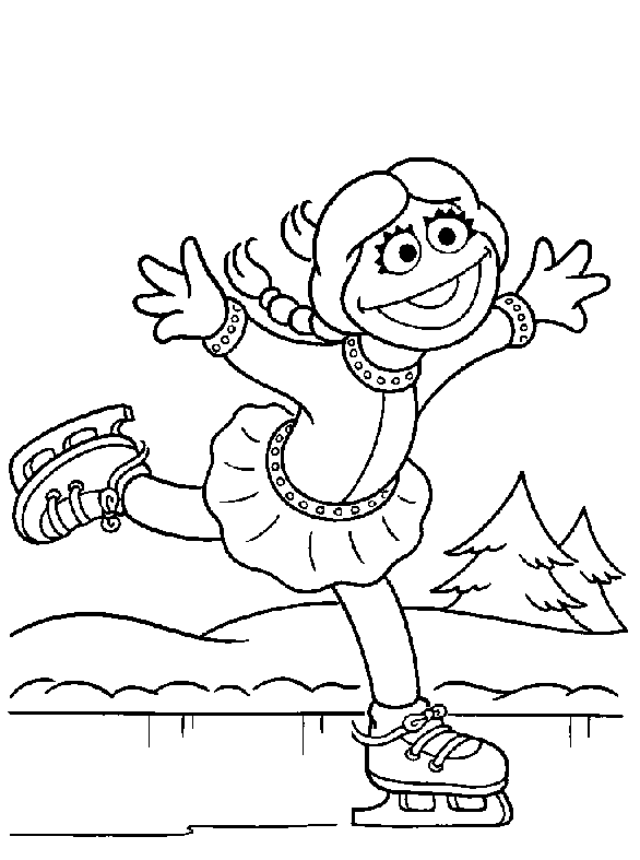 Sesame Street Colouring Pictures 1
