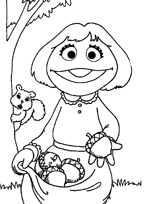 Sesame Street Colouring Pictures 10