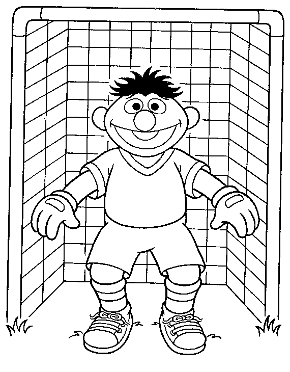 Sesame Street Colouring Pictures 6