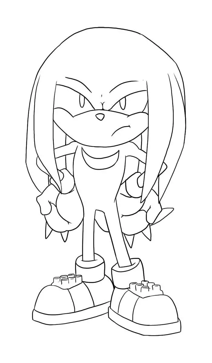 Sonic Colouring Pictures 4