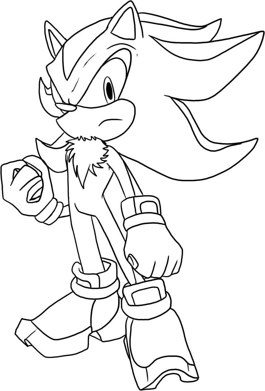 Sonic Colouring Pictures 6