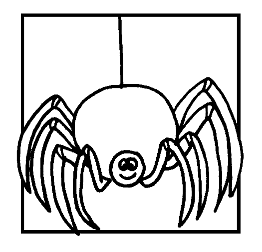Spider Colouring Printable 8