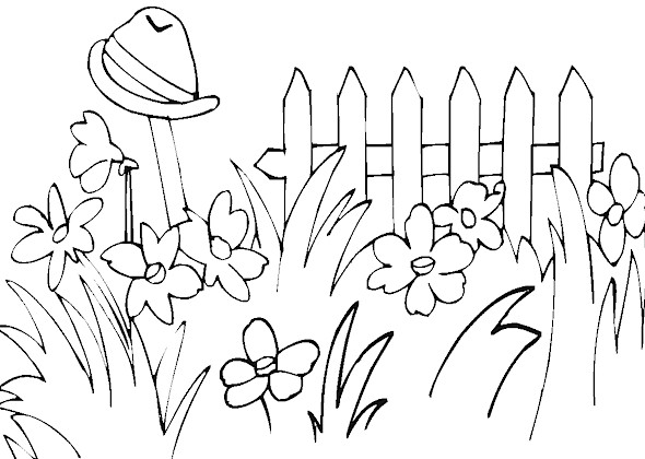 Spring Colouring Pictures 4