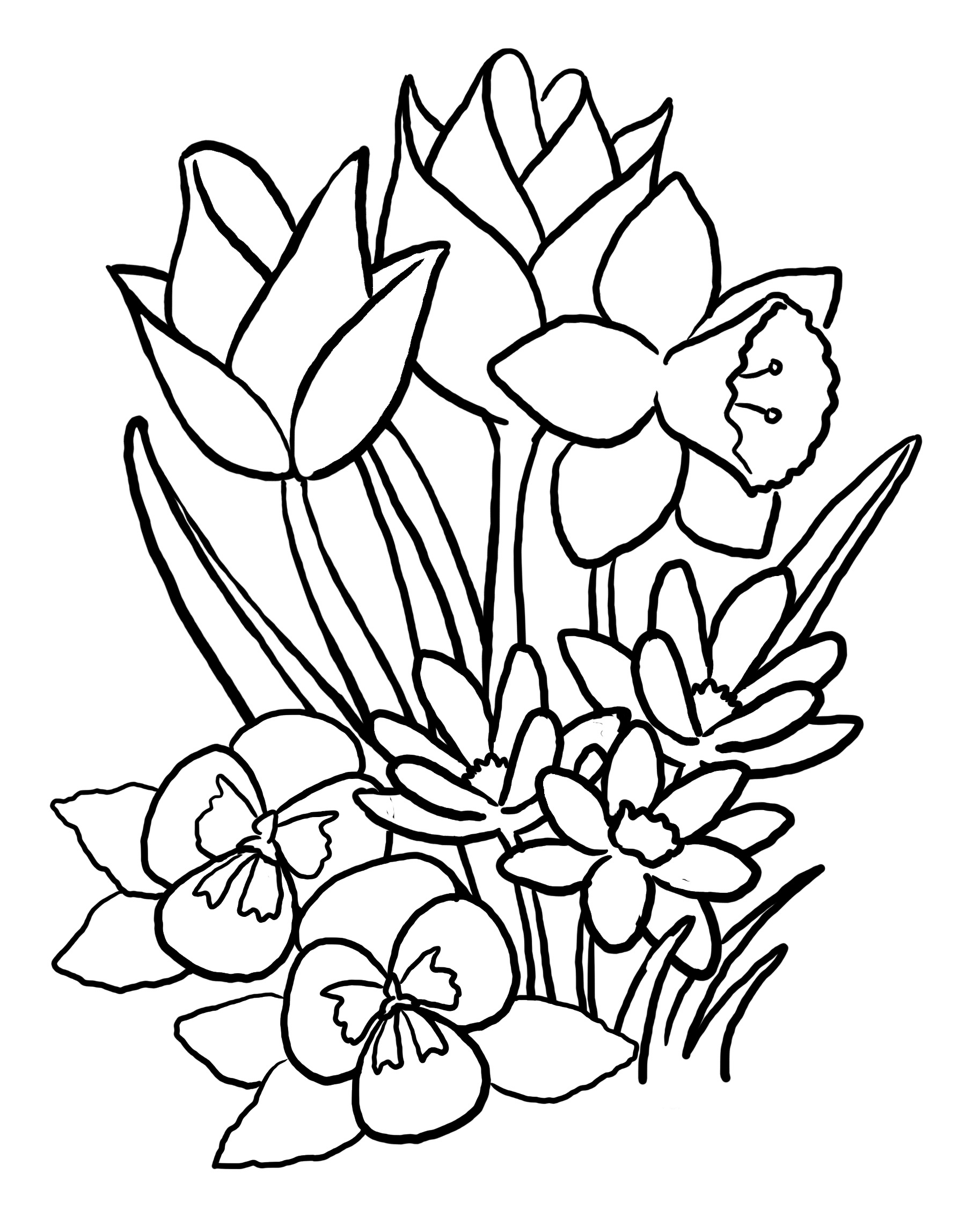 Spring Colouring Pictures 7