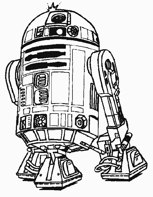 Star Wars Colouring Pictures 1