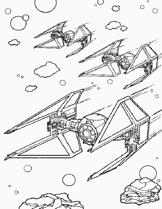 Star Wars Colouring Pictures 2