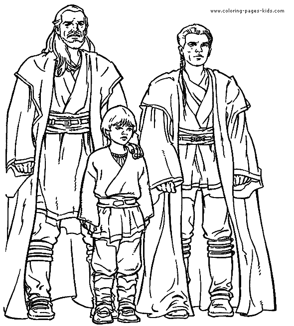 Star Wars Colouring Pictures 7