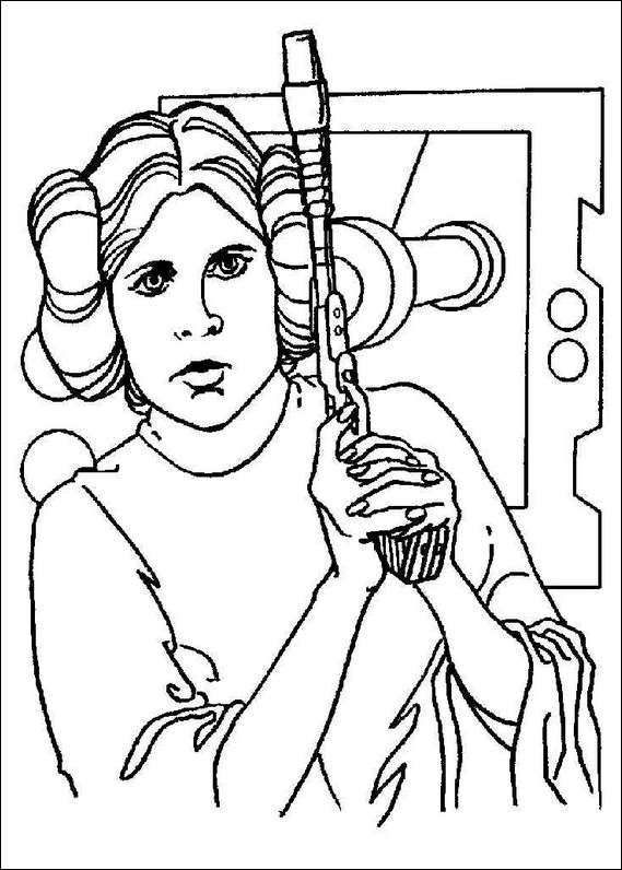 Star Wars Colouring Pictures 9