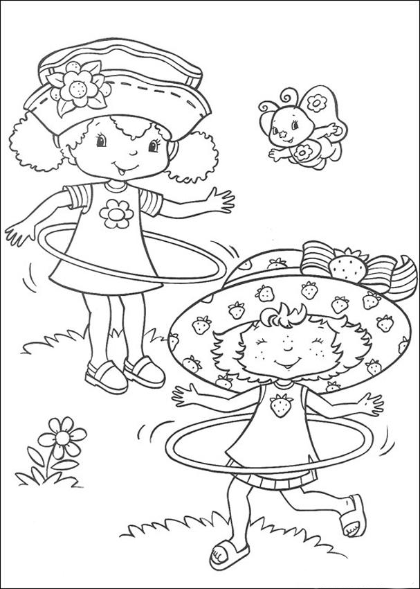 Strawberry Shortcake Colouring Pictures 12