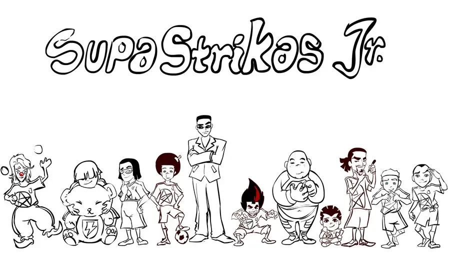 Supa Strikas Colouring Pictures 12