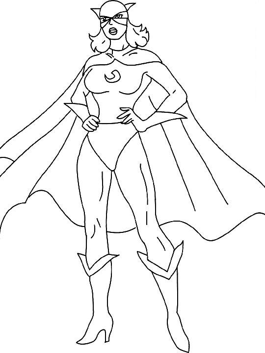 Superhero Colouring Pictures 3