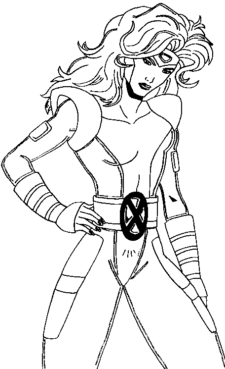 Superhero Colouring Pictures 7