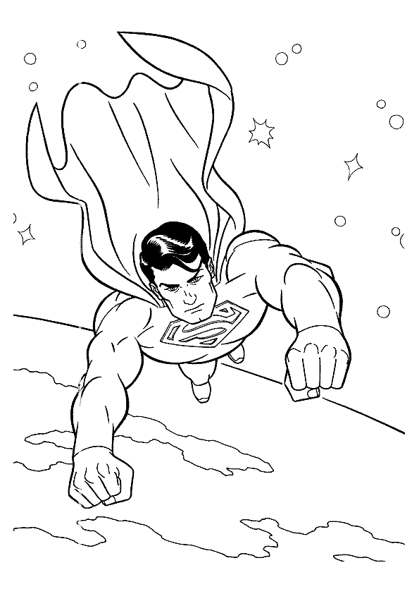 Superhero Colouring Pictures 8
