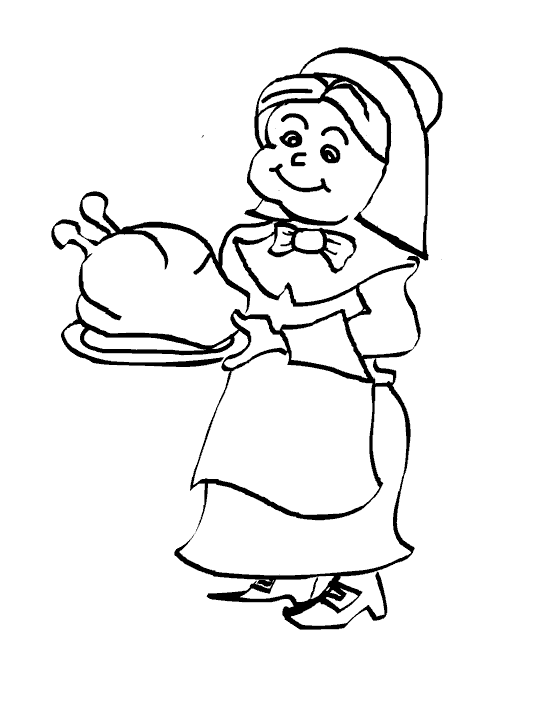 Thanksgiving Colouring Pictures 10