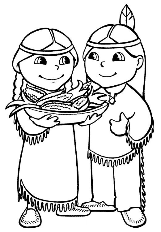 Thanksgiving Colouring Pictures 11