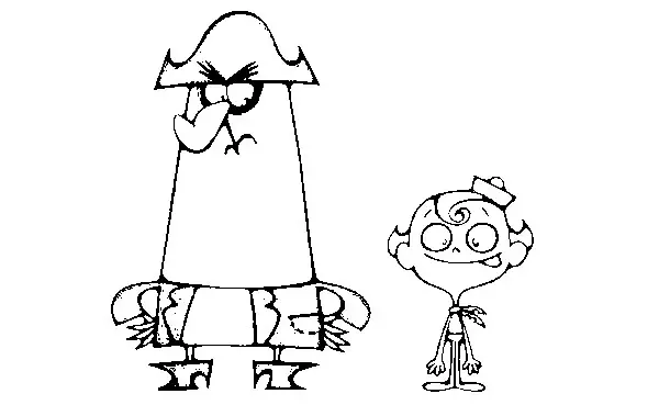 The Marvelous Adventure of Flapjack Colouring Pictures 10