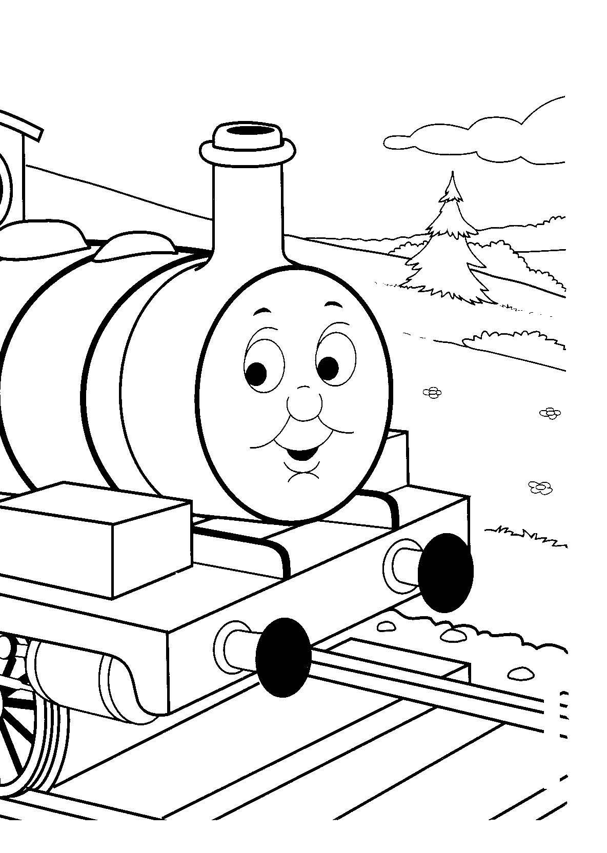 Thomas Colouring Pictures 2