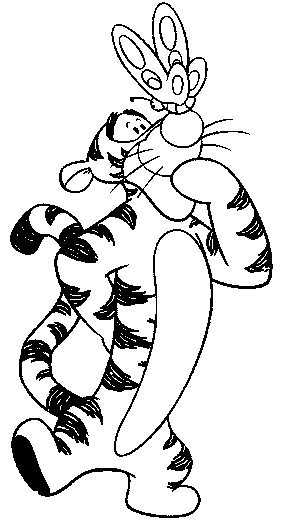 Tigger Colouring Pictures 11