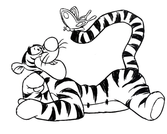 Tigger Colouring Pictures 3