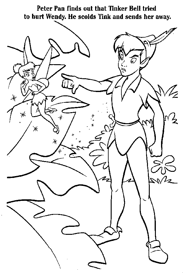 Tinkerbell Colouring Pictures to Print 5