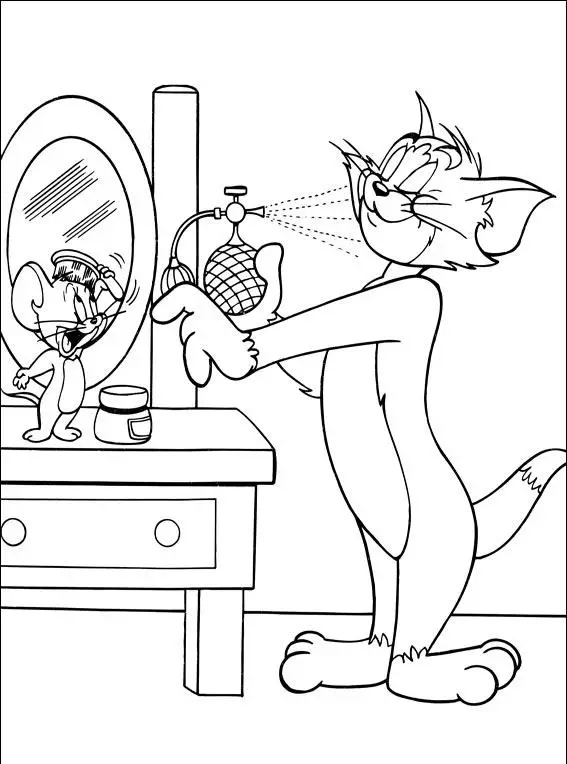 Tom and Jerry The Movie Colouring Pictures 3