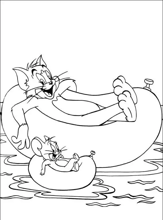 Tom and Jerry The Movie Colouring Pictures 6