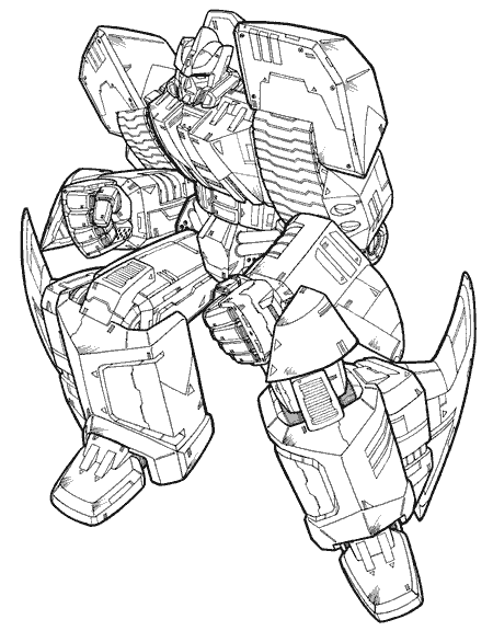 Transformers Colouring Pictures 10