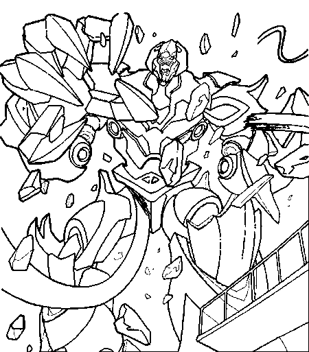 Transformers Colouring Pictures 12
